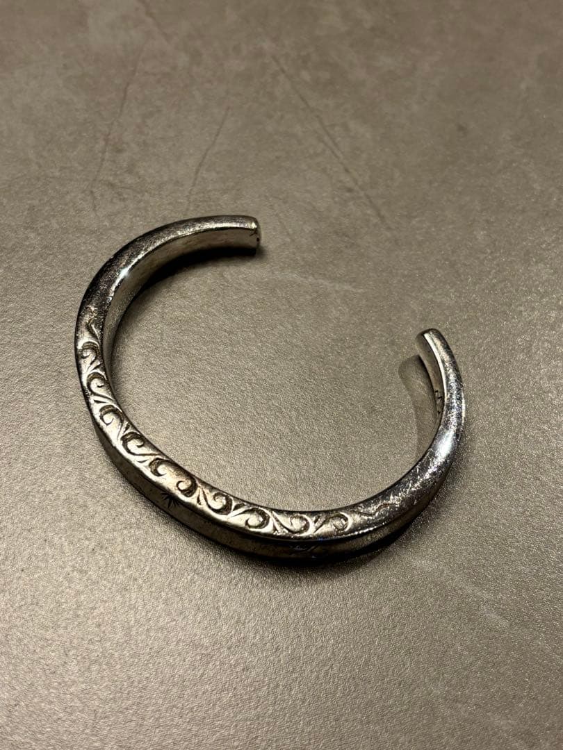 SAAD アラベスク サンシンボル シルバー925 バングル B-20-S