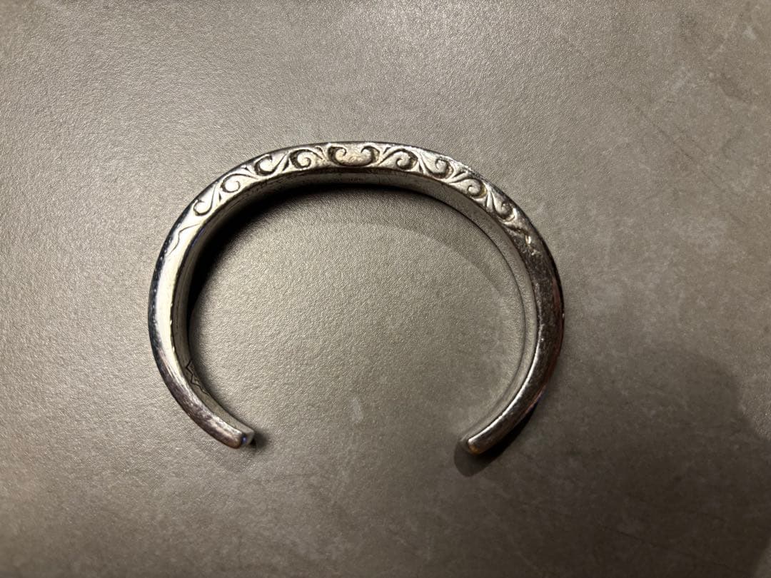 SAAD アラベスク サンシンボル シルバー925 バングル B-20-S