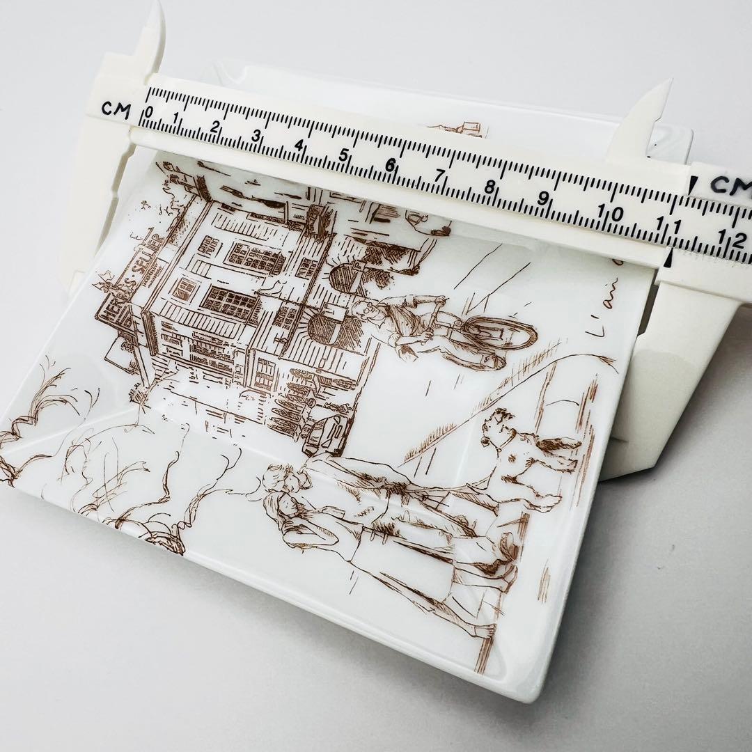 美品　希少品　エルメス　テーブルウェア　スモールプレート　ミニトレイ 2006