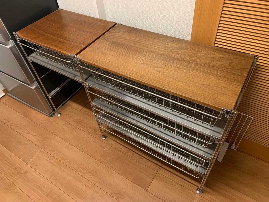無印良品ステンレスユニットシェルフ