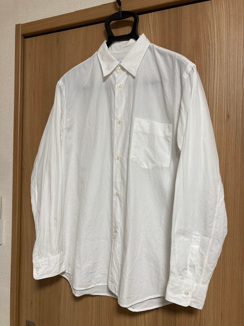 Graphpaper コットンブロード レギュラーカラーシャツ