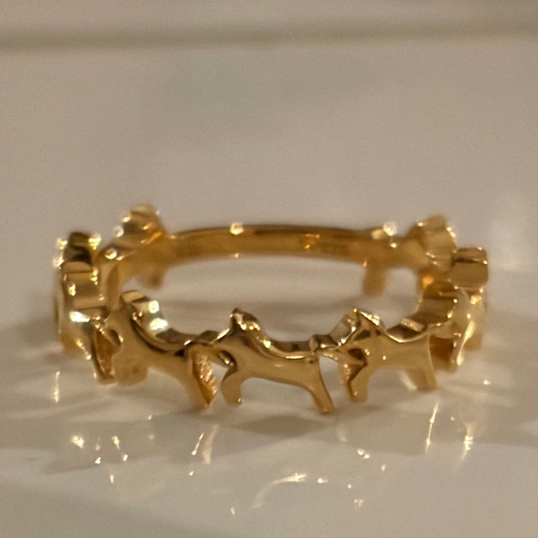 ヴァンドーム青山 馬 リング ギフトバッグ付き