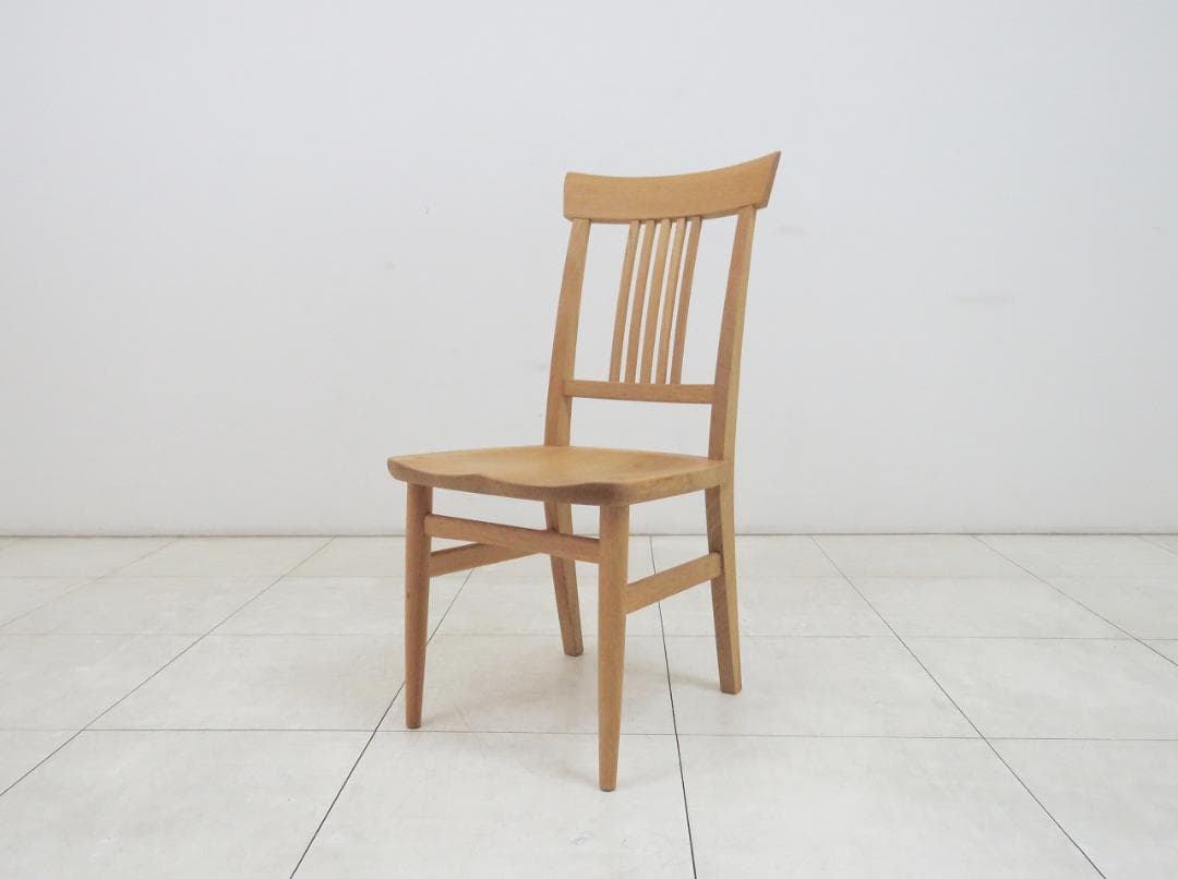 飛騨家具 柏木工 杜 ダイニングチェア オーク無垢材 IDC大塚家具 ③