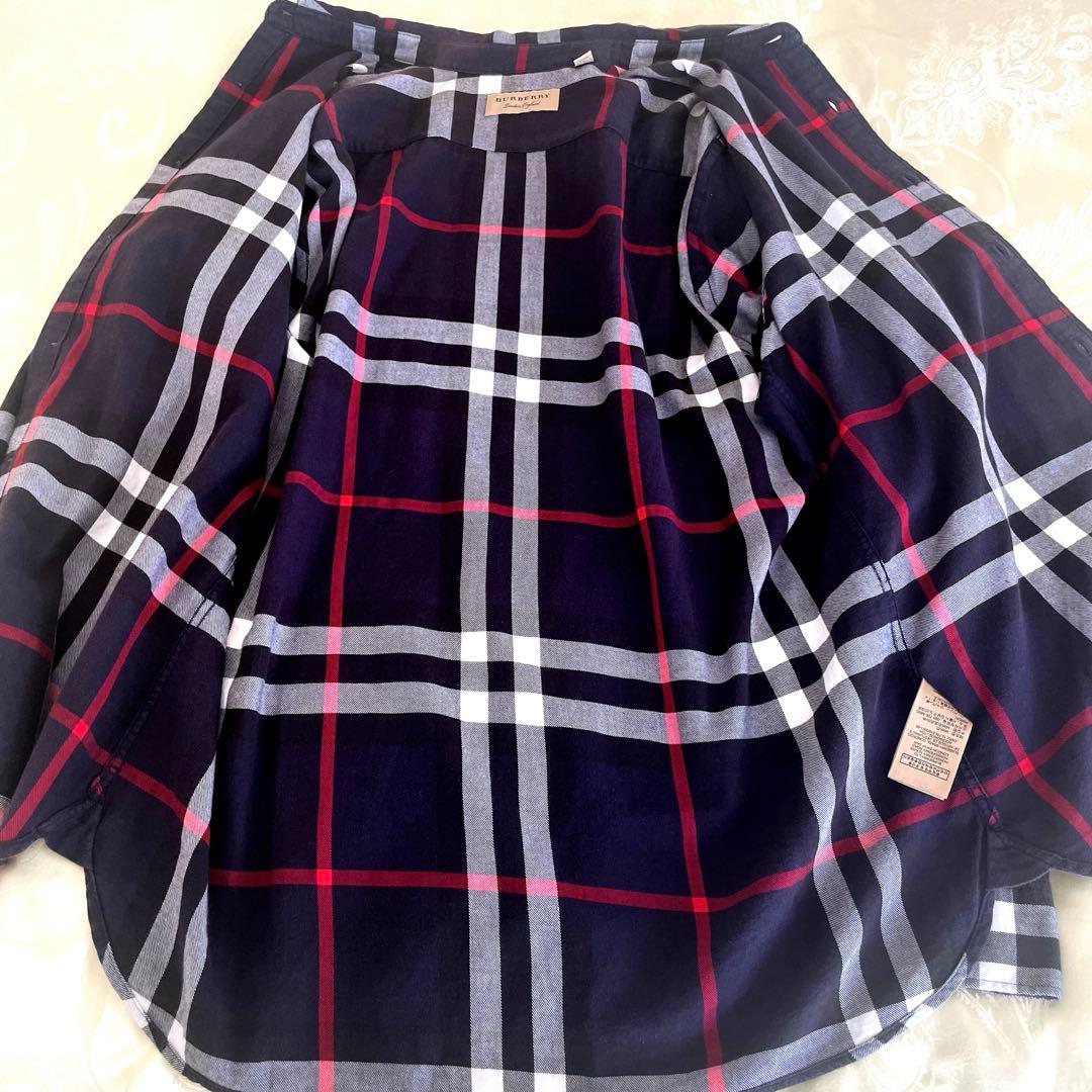 【BURBERRY LONDON 】美品✨人気のメガチェック長袖シャツサイズL