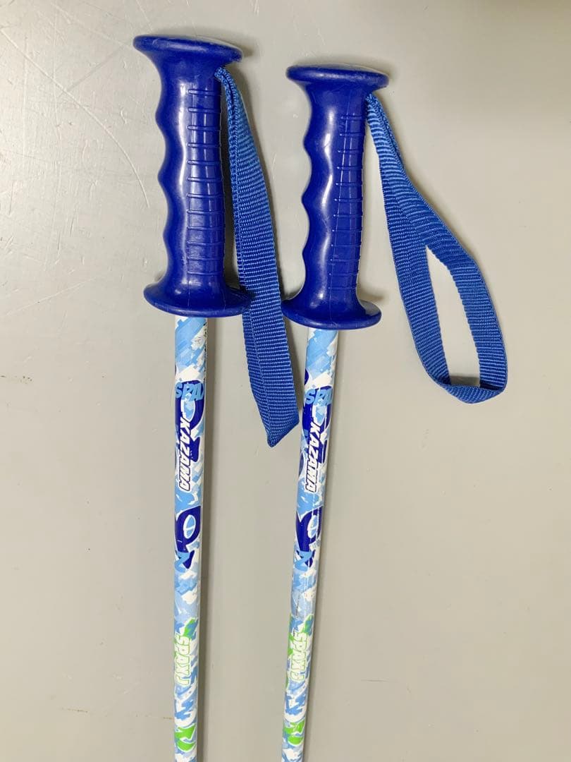 ジュニアスキー 4点セット　KAZAMA 板126cm／靴23cm