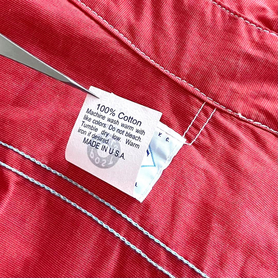 未使用 USA製 POST O’ALLS ワークシャツ コットンシャンブレー M