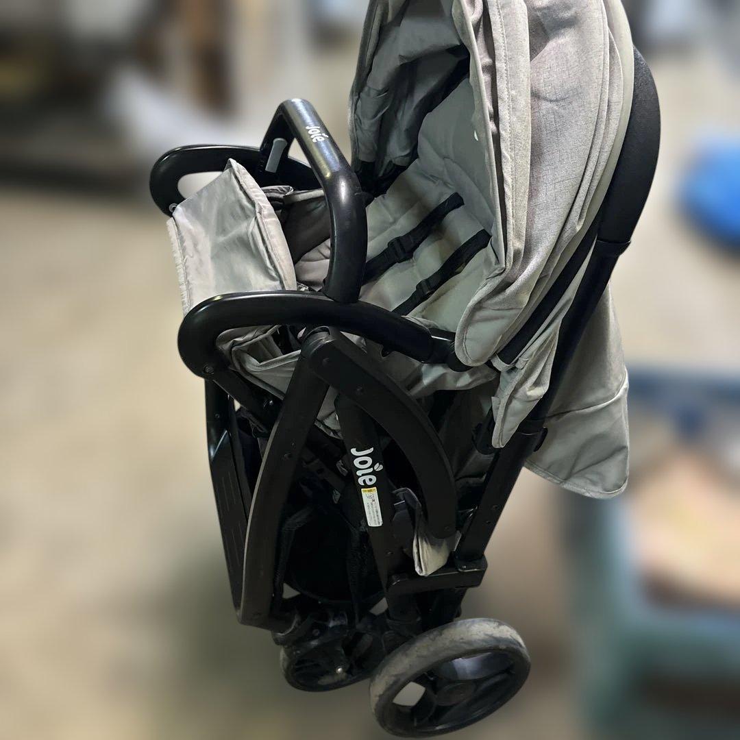 joie ダブルベビーカー グレー(双子ちゃん用)引き取り限定