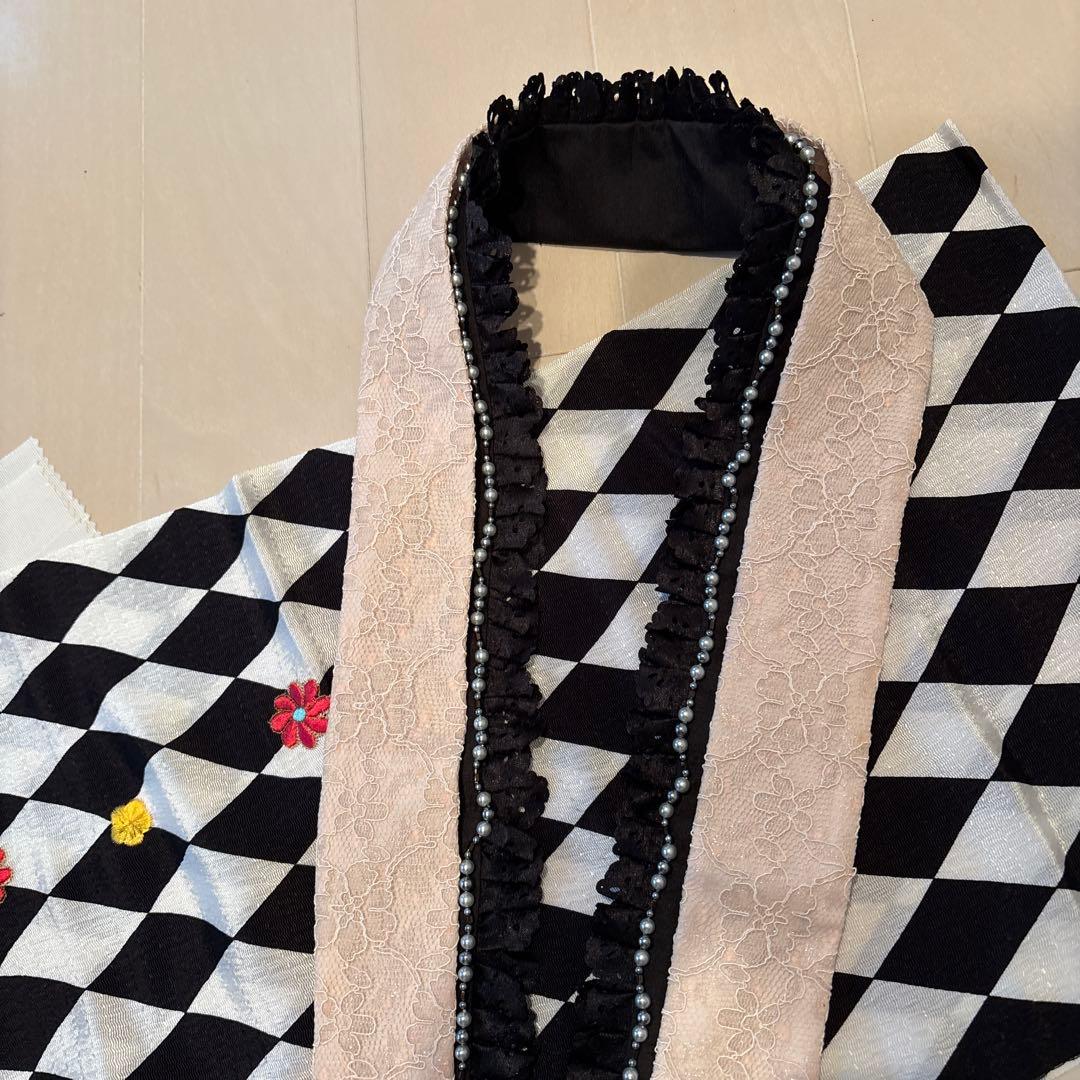 新品未使用 重ね襟 帯揚げ 帯締め 飾り5点　モダン くすみカラー 振り袖 袴❣️