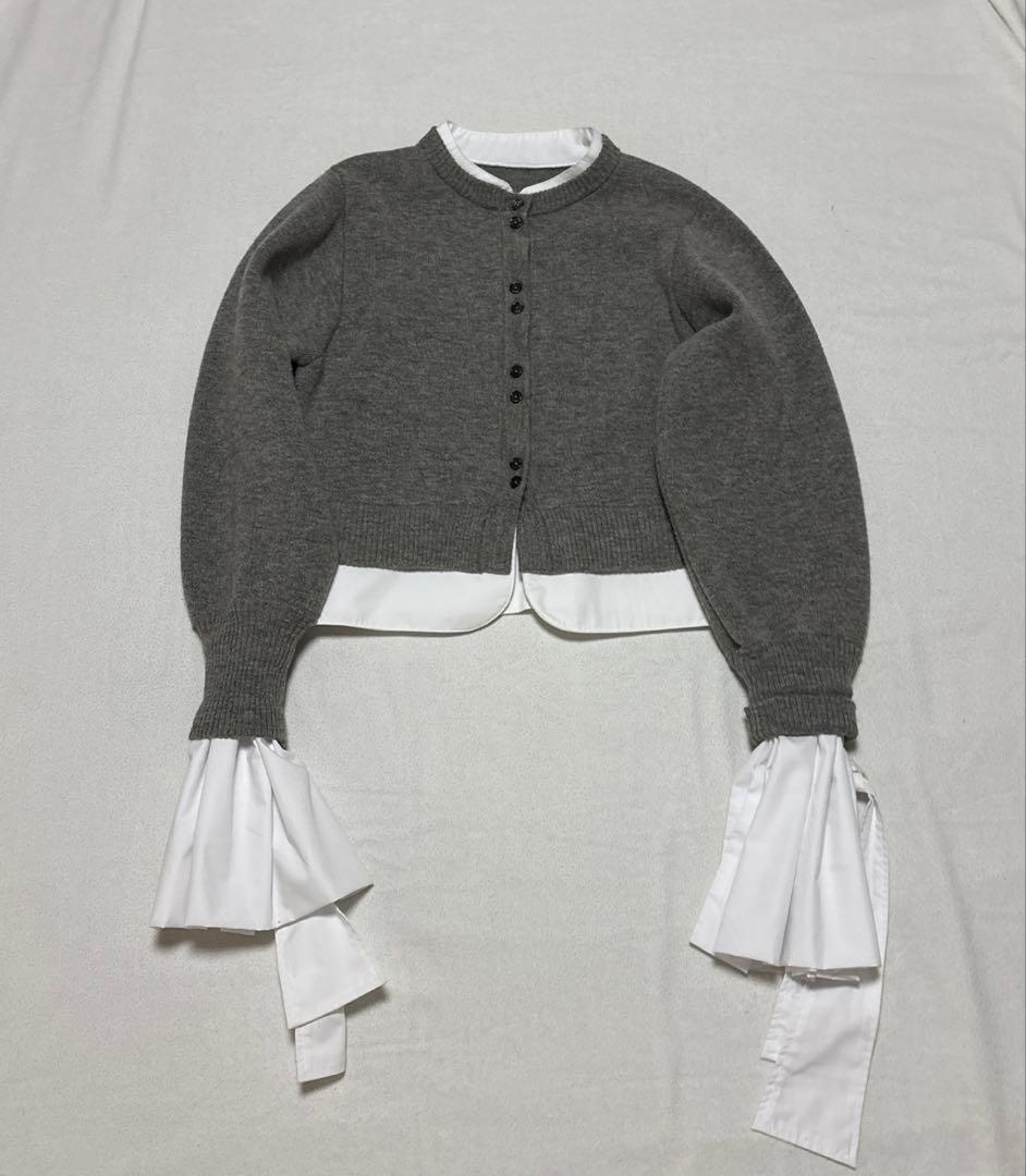 Bibiy. ANGELIQUE KNIT グレー　正規品