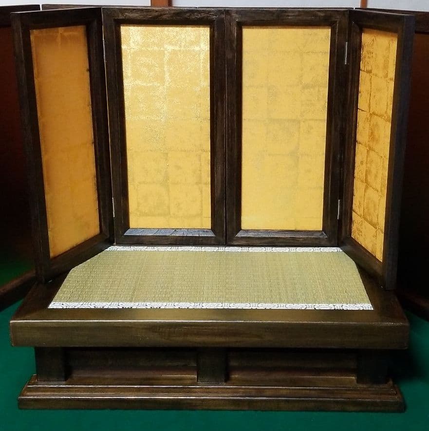 五月人形用　台と屏風