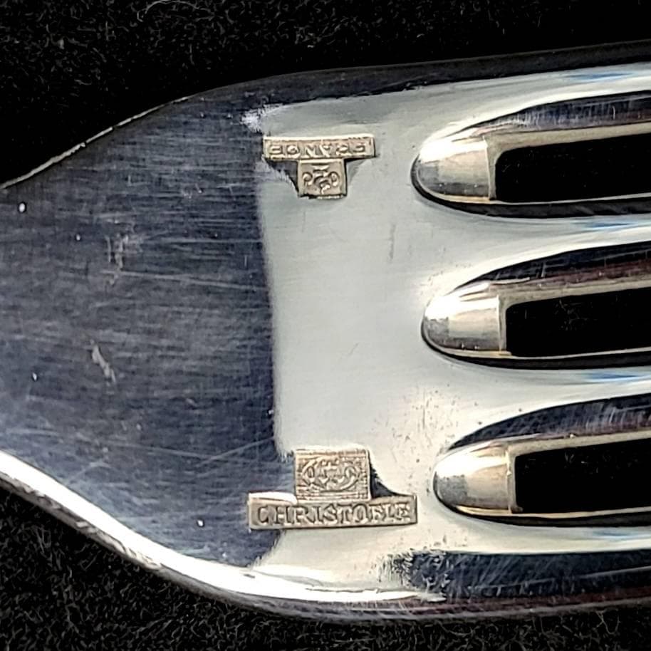 ◇良品◇クリストフル リュバン　テーブルフォーク　4本　シルバーコーティング