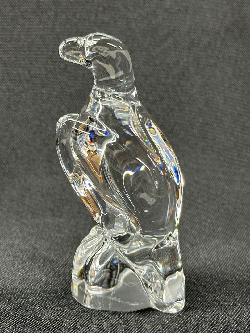 【美品】  Crystal 鳥　置物　イーグル
