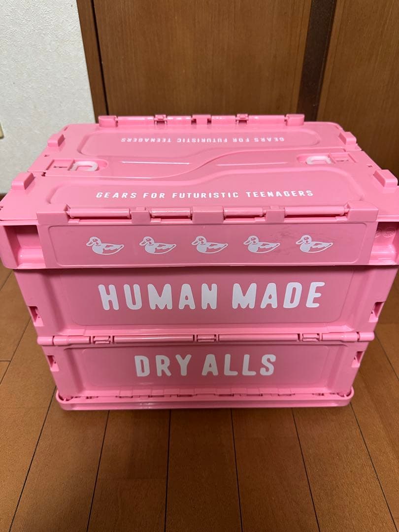 humanmade ヒューマンメイド コンテナ ピンク　20L ラストワン