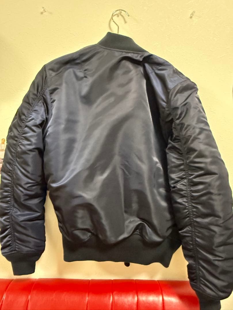 alpha ma1 フライトジャケット　ネイビー