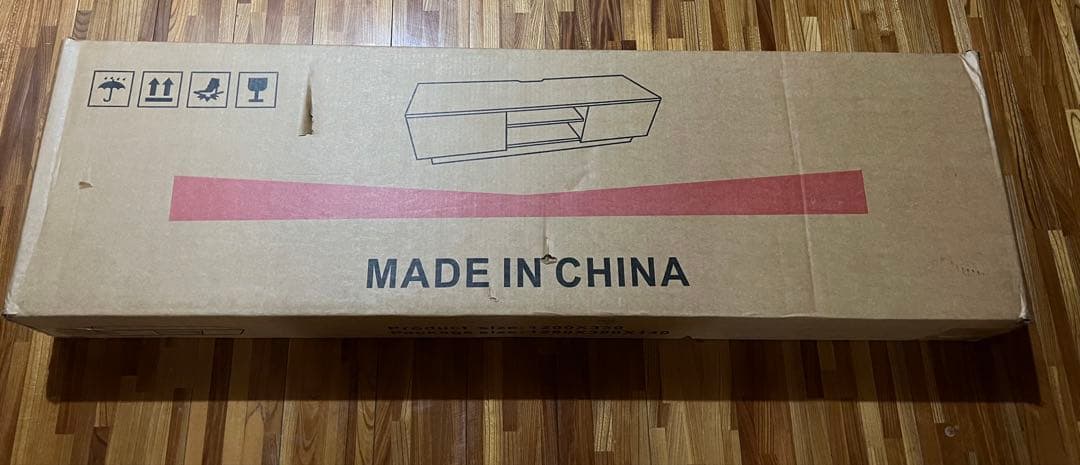 テレビ台 テレビボード 40型対応　大理石調　引出収納　ホワイト