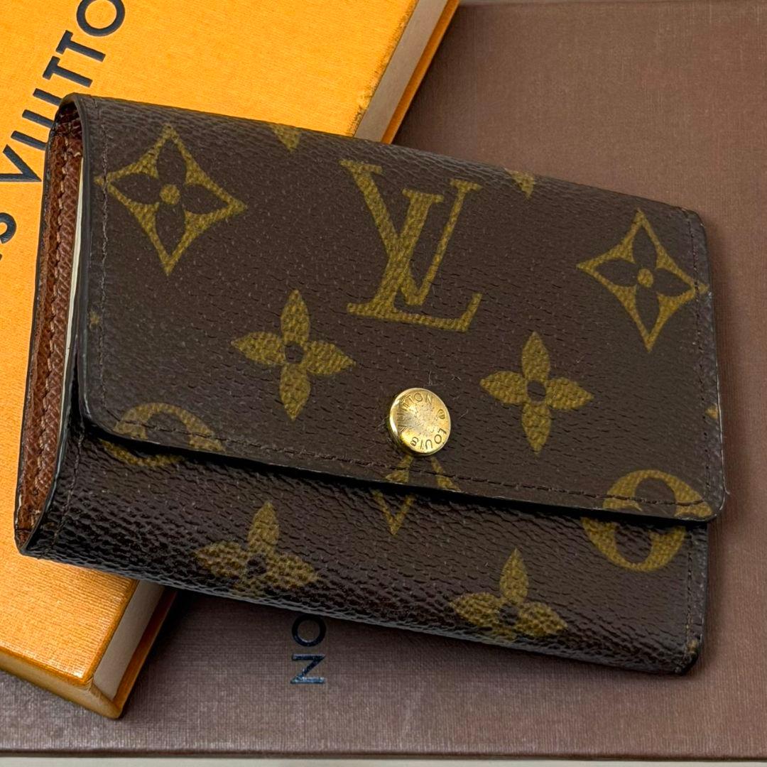 良品 ルイヴィトン モノグラム ミュルティクレ6 キーケース 6連 鍵 key