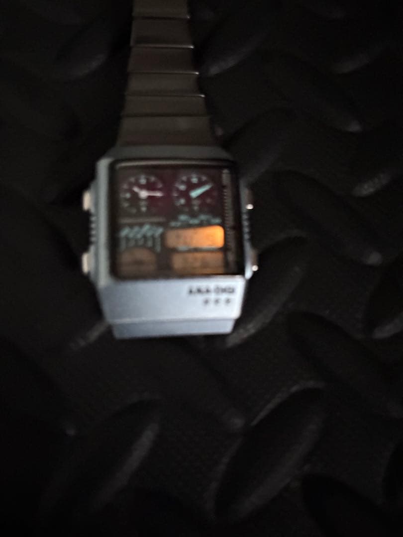 CITIZEN アナデジテンプ 稼働品 トランスコンチネンツコラボ