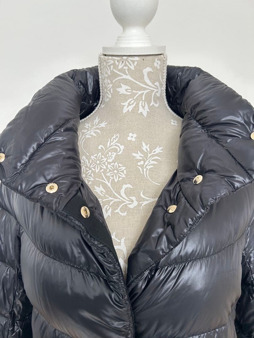 HERNO ヘルノ　ロングダウンコート 40サイズ　ブラック