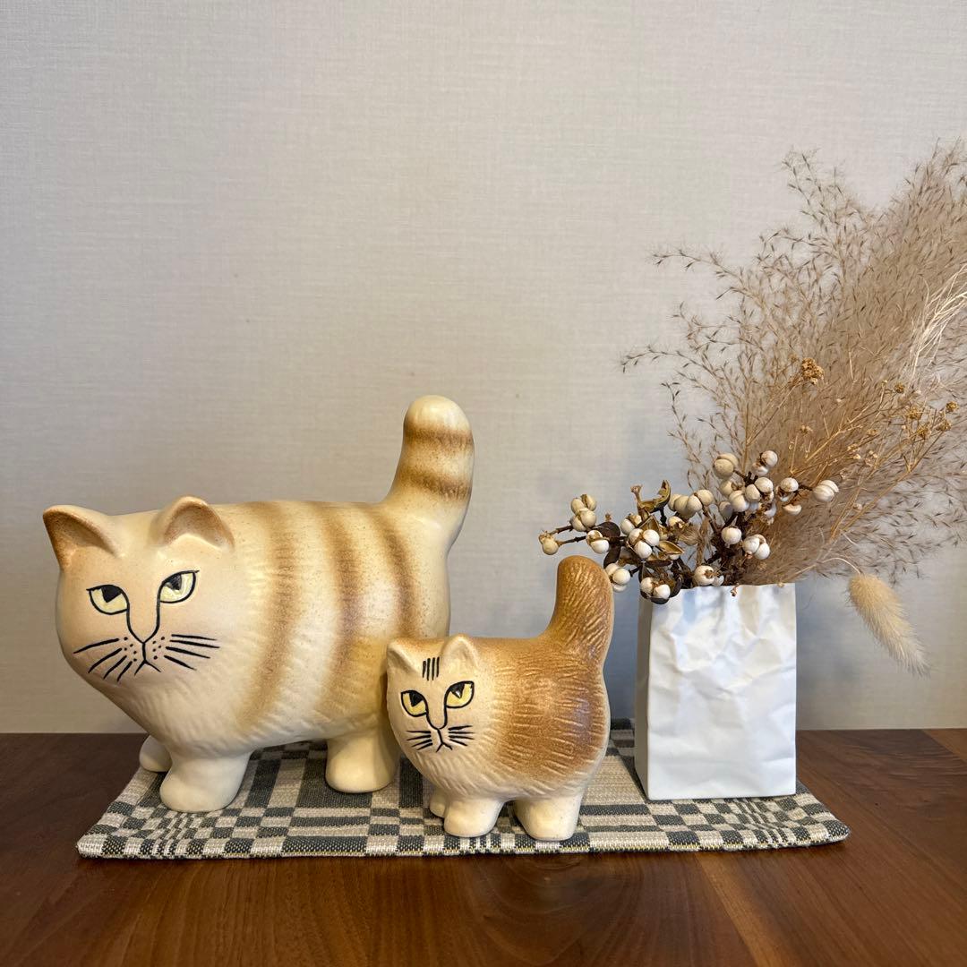 新品リサラーソンモア　二匹