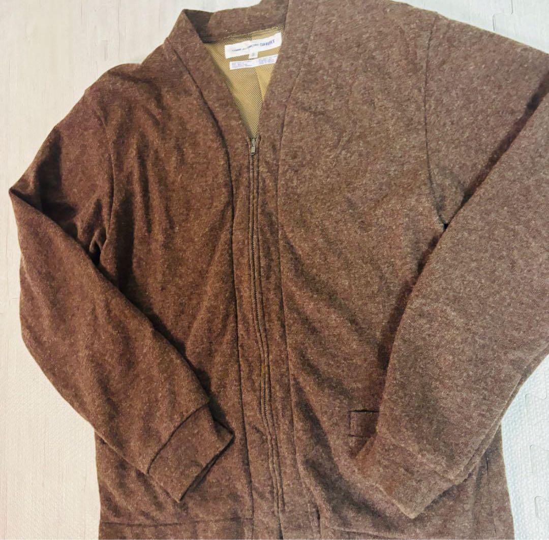 コムデギャルソンシャツ COMME des GARCONS ジップカーディガン