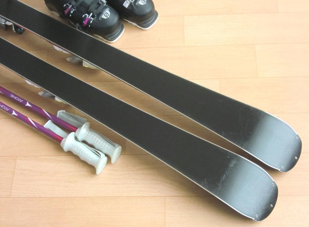 ■■1月限定■送料無料■女性用スキーフルセット■板142靴23.5■メンテ付■■