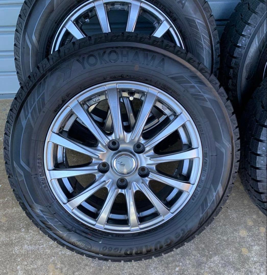ヨコハマ iceGUARD iG60スタッドレス195/65R15アルミ付②