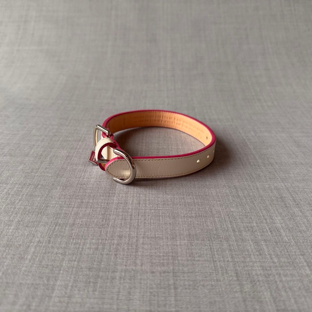 未使用 COACH コーチ ドッグカラー 小型犬様 ドット柄