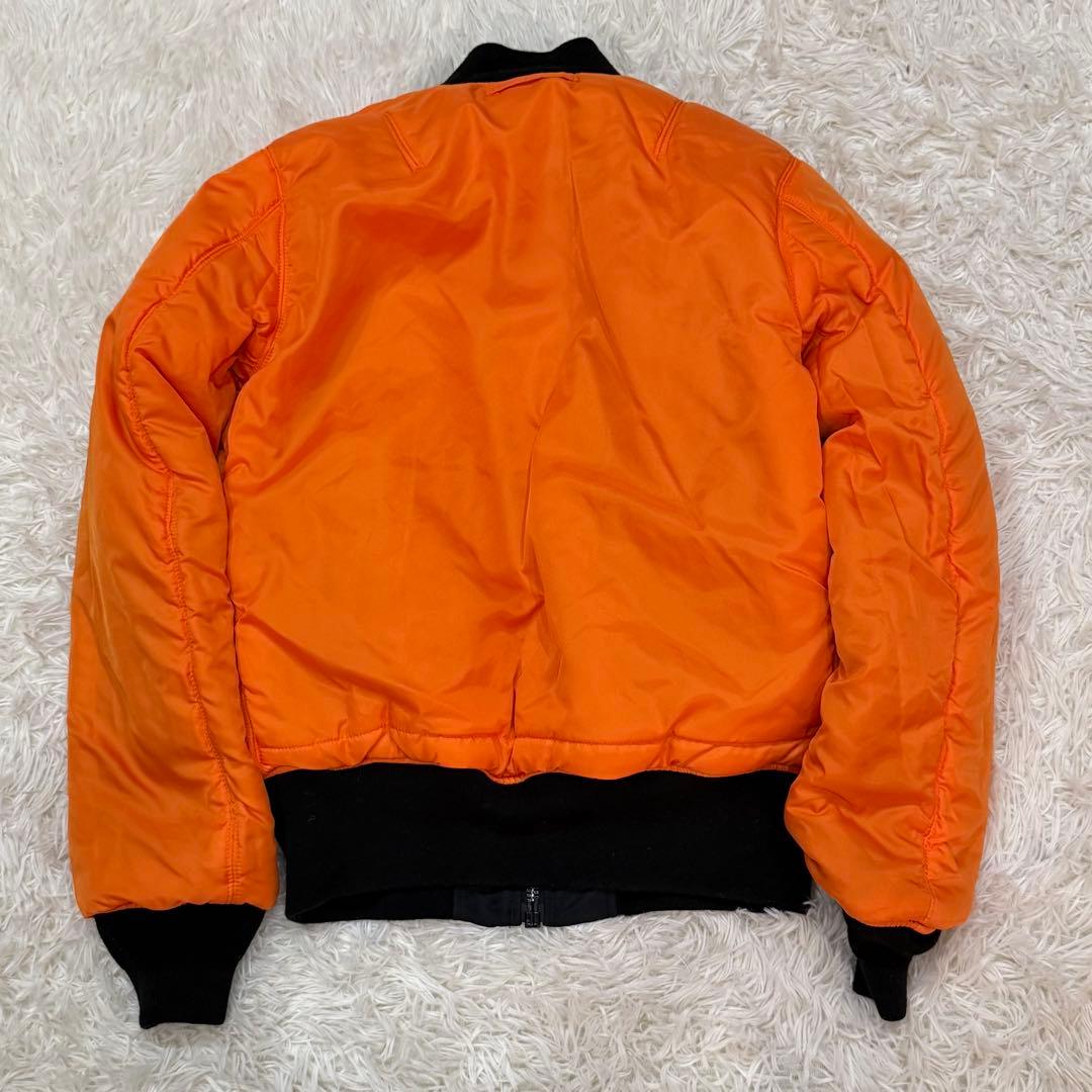 1806　アルファインダストリーズ　MA-1フライトジャケット　Mサイズ　黒