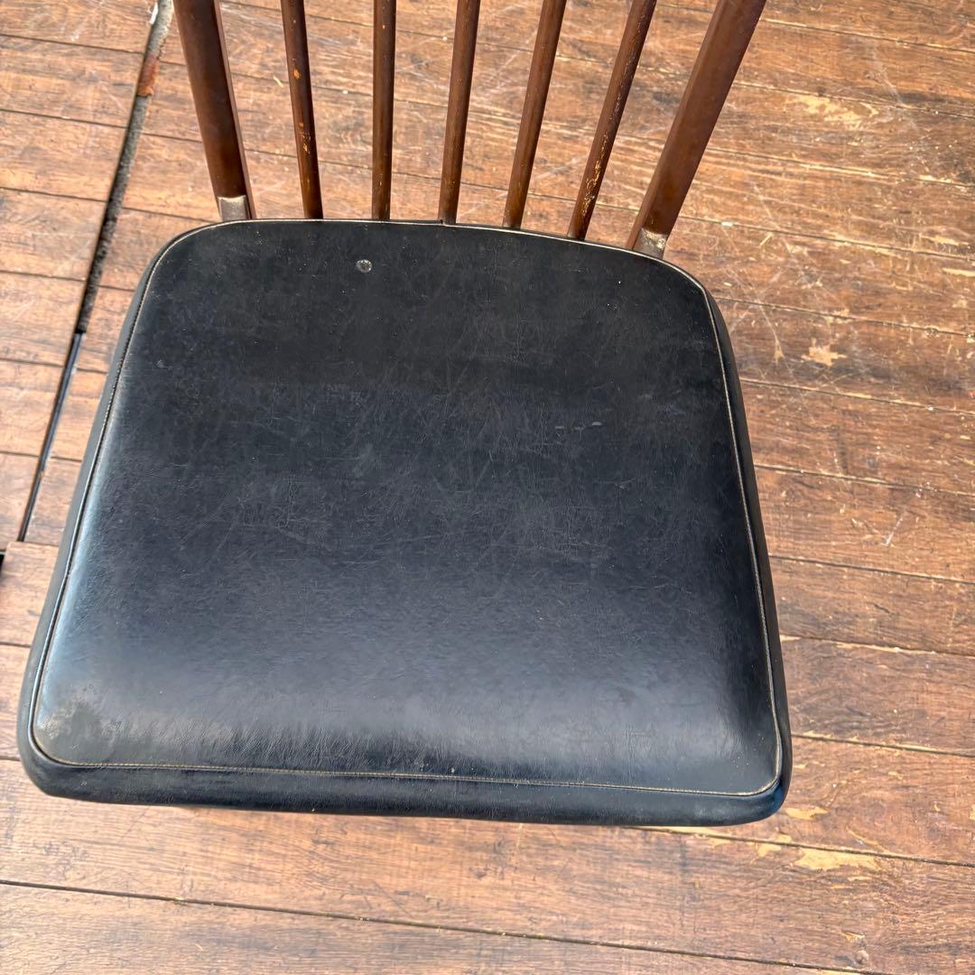 ②ヴィンテージ ミッドセンチュリー 木製椅子 ダイニングチェア ダイニングチェア