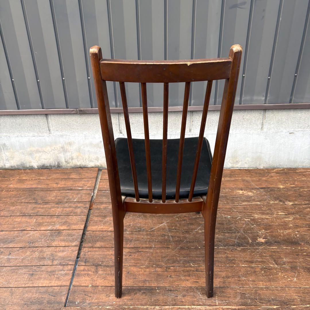 ②ヴィンテージ ミッドセンチュリー 木製椅子 ダイニングチェア ダイニングチェア