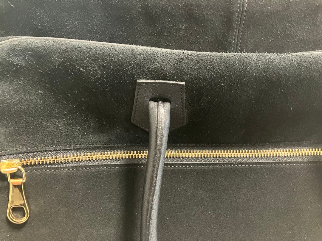 chiiiibag Suède Big Boston スエードビッグボストン　黒