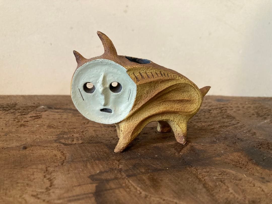 岡本太郎　犬の植木鉢