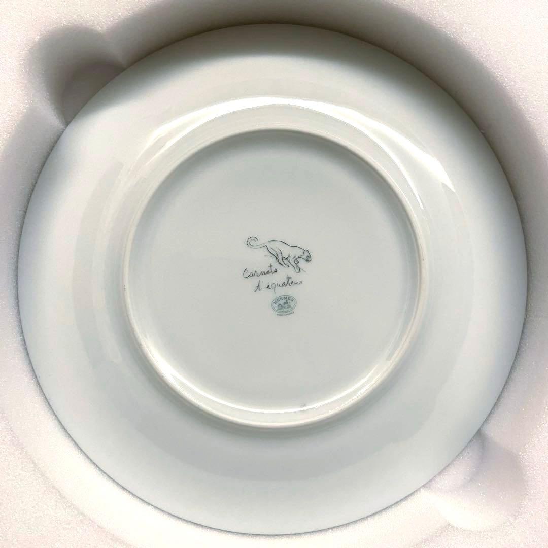 希少 新品未使用 エルメス 赤道直下のスケッチ プレート デッサン ロベールダレ