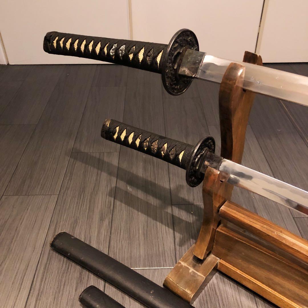 高級模造刀　高級居合刀　 大小セット　脇差