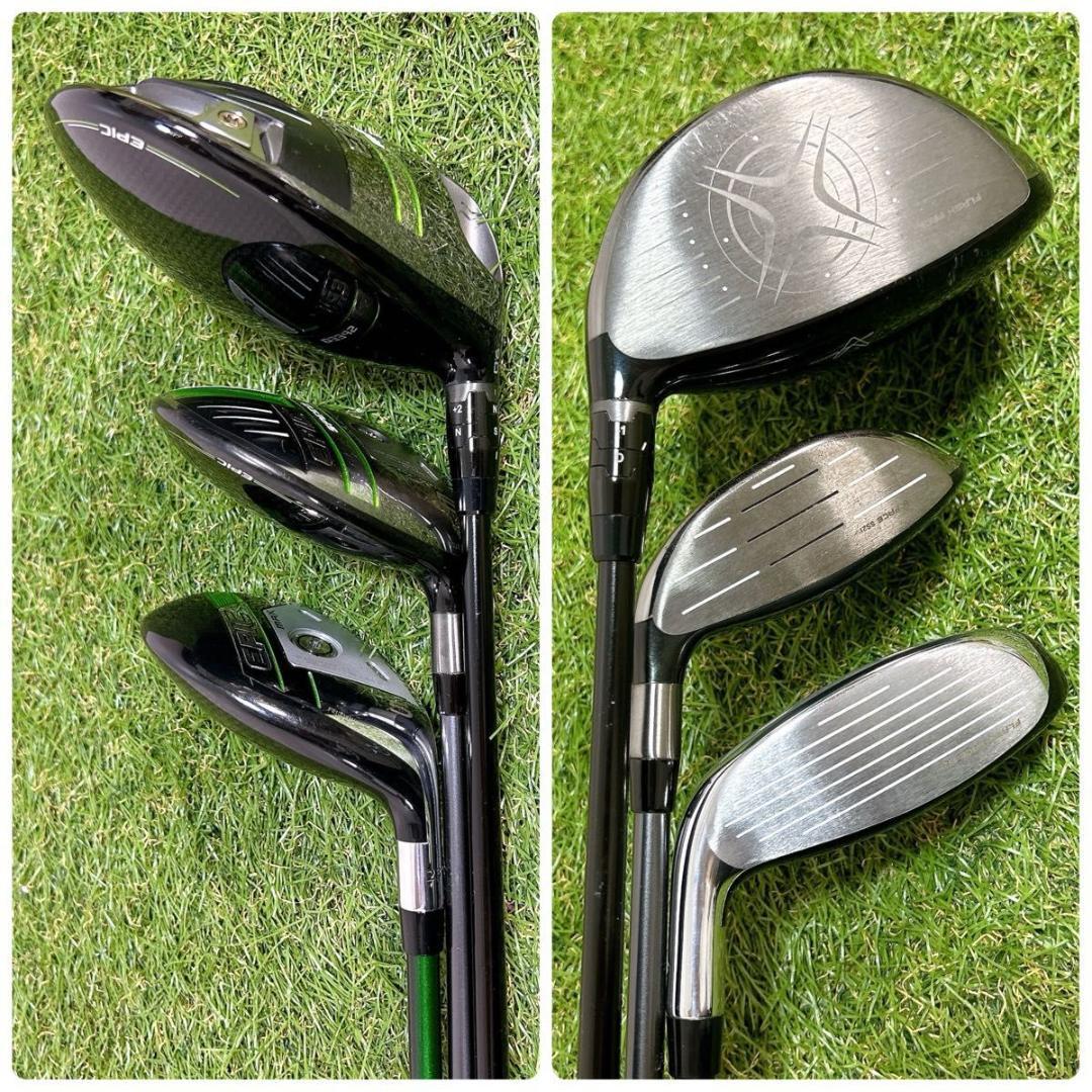 EPIC キャロウェイ エピック　ゴルフクラブ　フルセット　メンズ　初心者　S