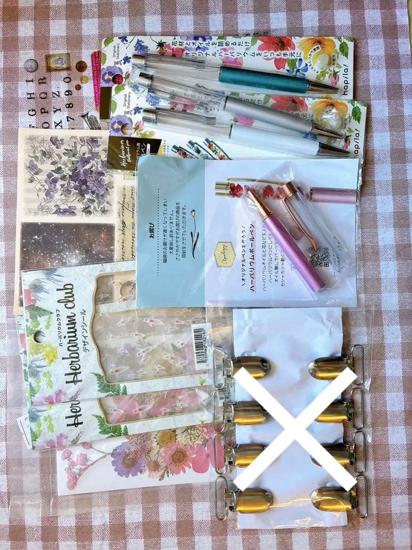 手芸素材セット ビーズ・ラッピング・デコレーション