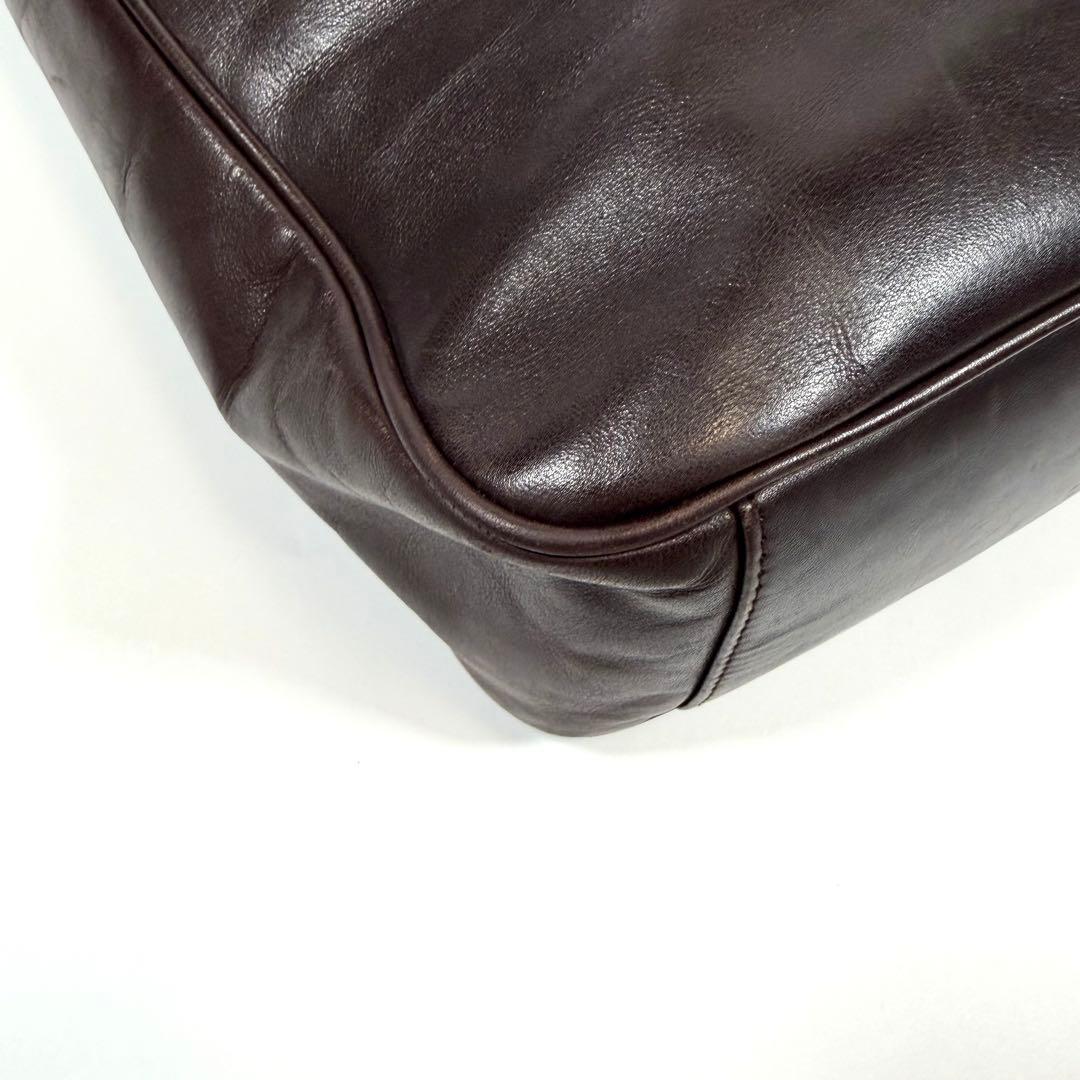 【美品】Bally バリー　トートバッグ　2way トレインスポッティング　濃茶