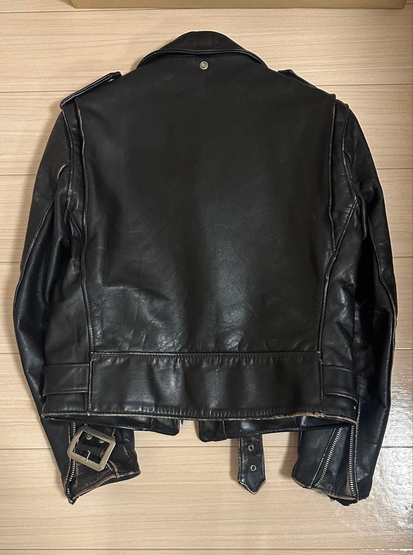 最終値下げschott ヴィンテージ 牛タグ 70年代 70s ダブルライダース