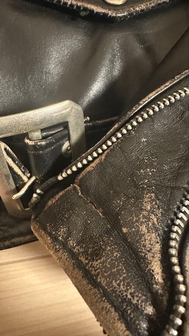 最終値下げschott ヴィンテージ 牛タグ 70年代 70s ダブルライダース