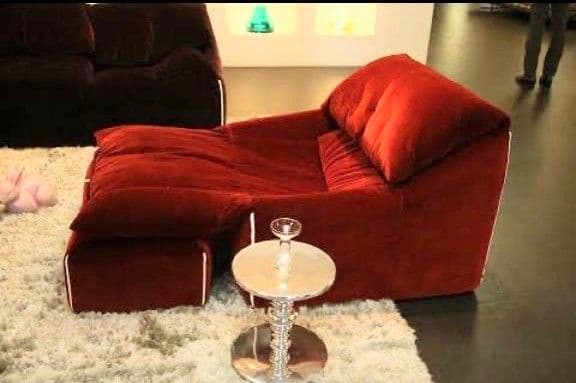 極上品　【ligne roset】ロゼ プリューミー　1Pソファ＆パフ
