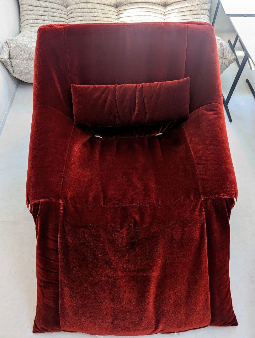 極上品　【ligne roset】ロゼ プリューミー　1Pソファ＆パフ