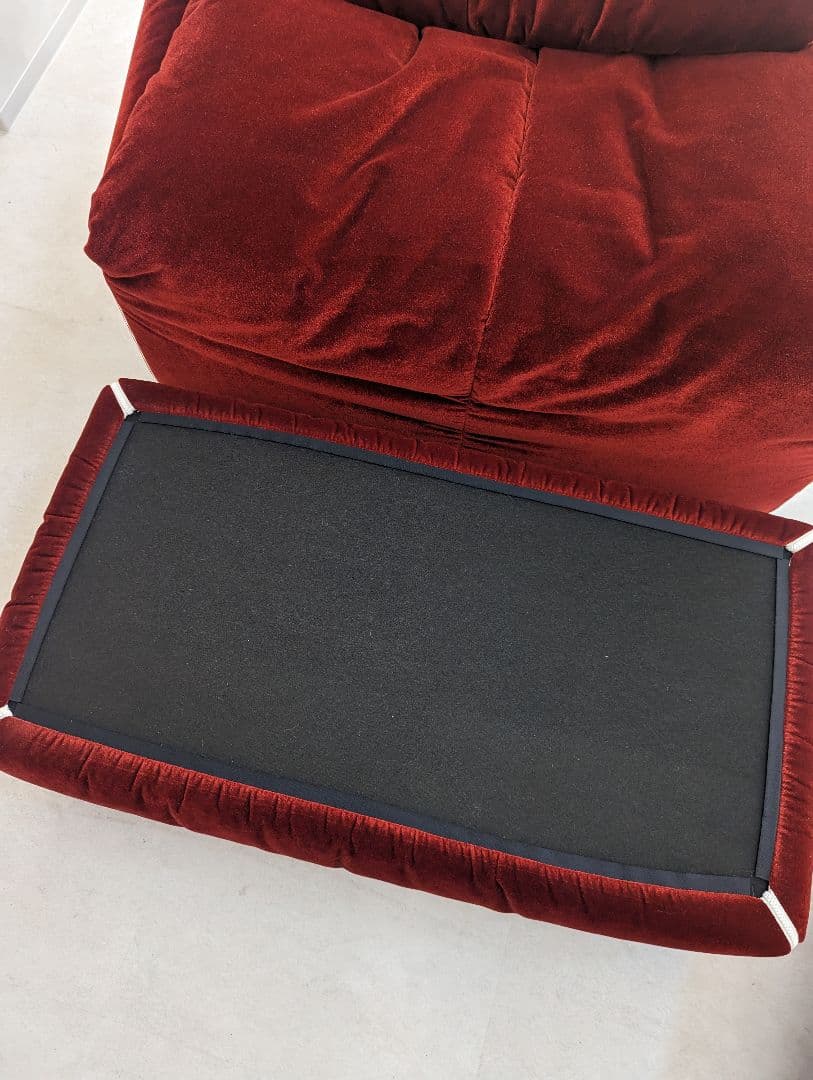 極上品　【ligne roset】ロゼ プリューミー　1Pソファ＆パフ