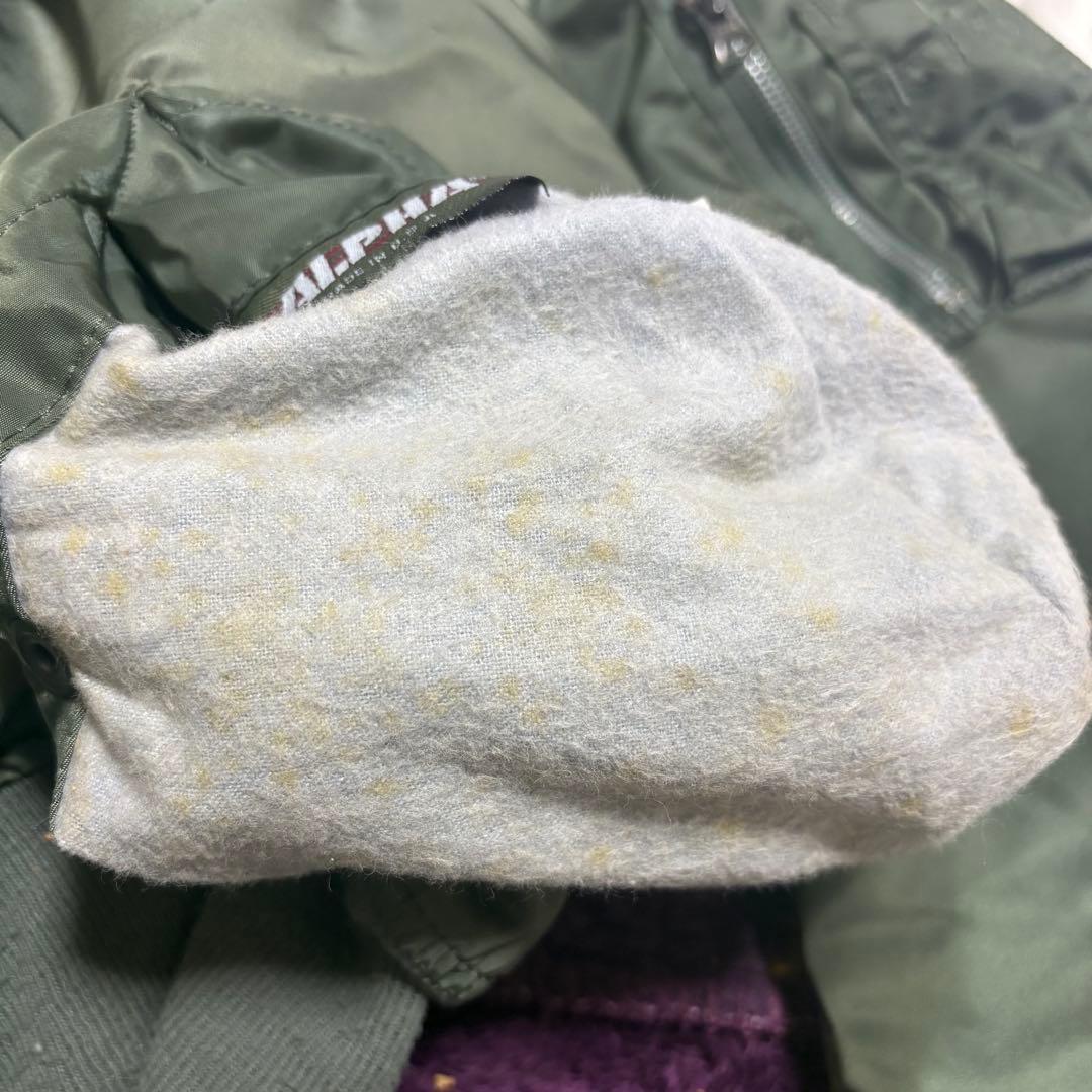 USA製アルファインダストリー70s〜80s MA-1フライトジャケット