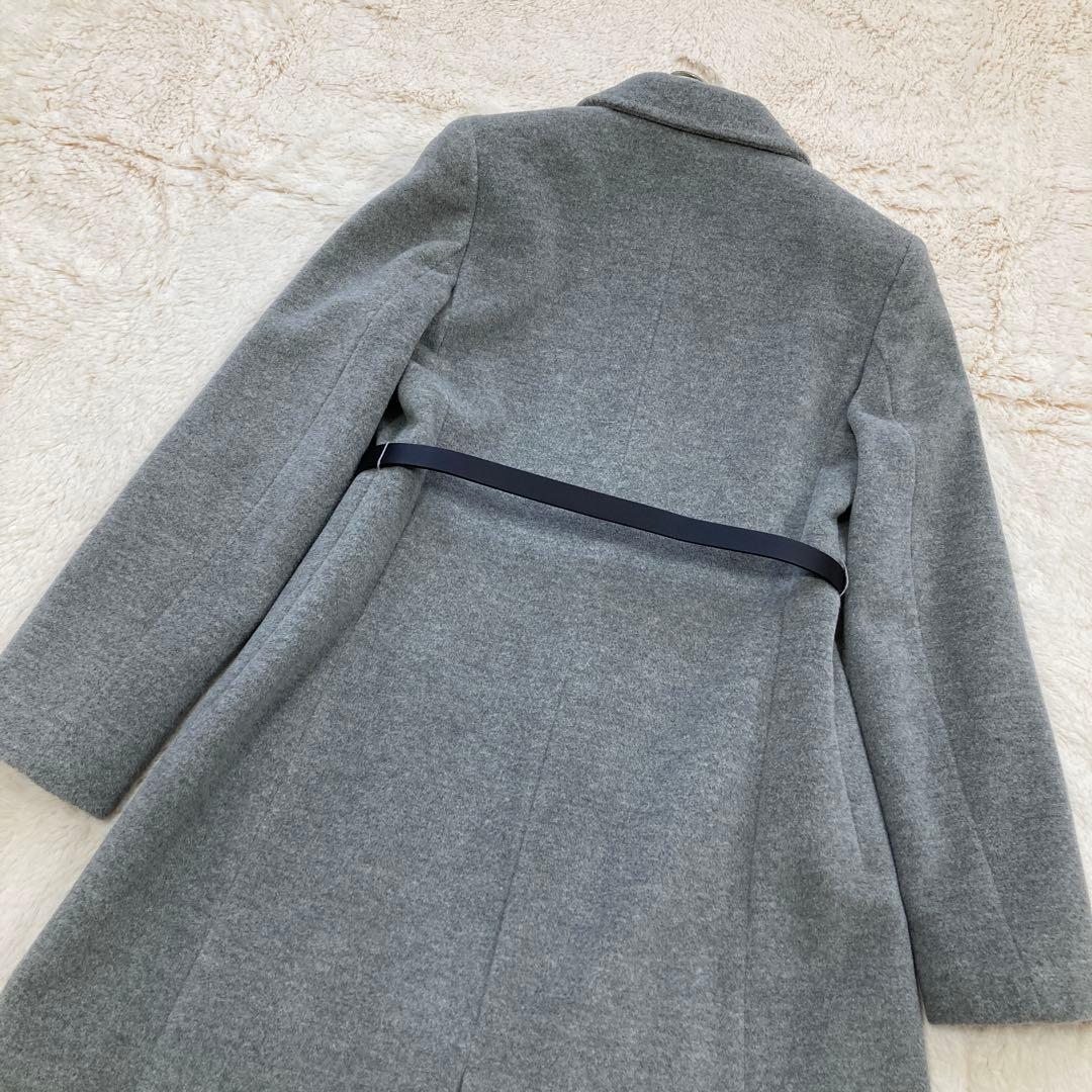 【新品タグ付】 トゥモローランド デプレ カシミア混 比翼ロングコート ベルト