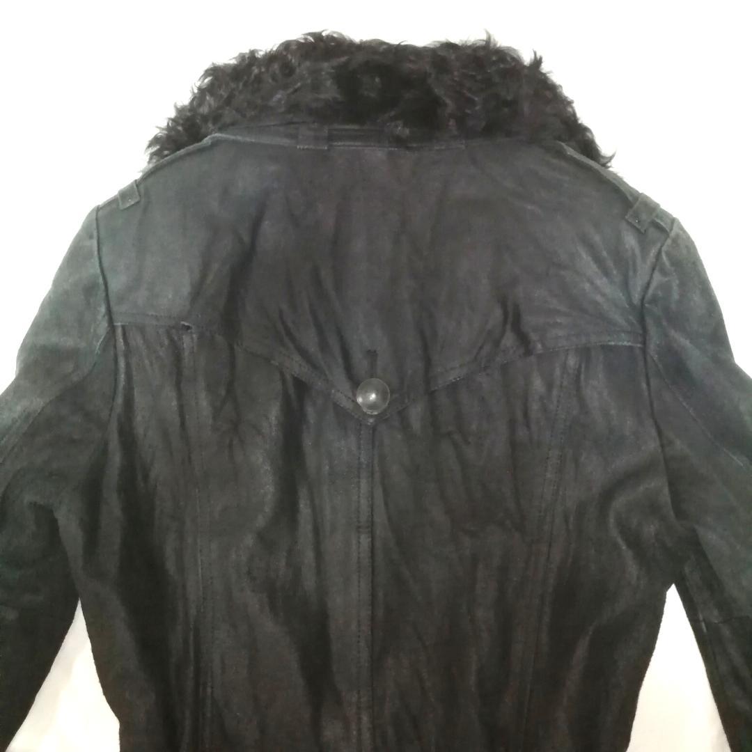 schorl 牛革本革　トレンチコート？？