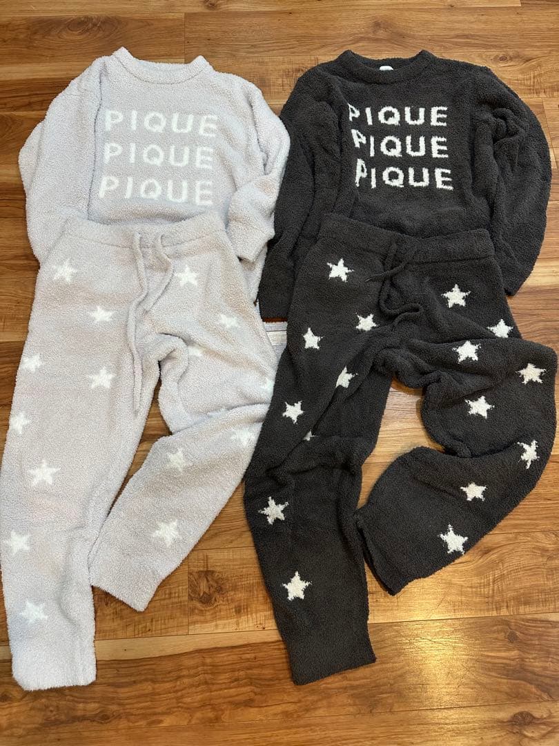 GELATO PIQUE 星柄パジャマ男女ペアセット