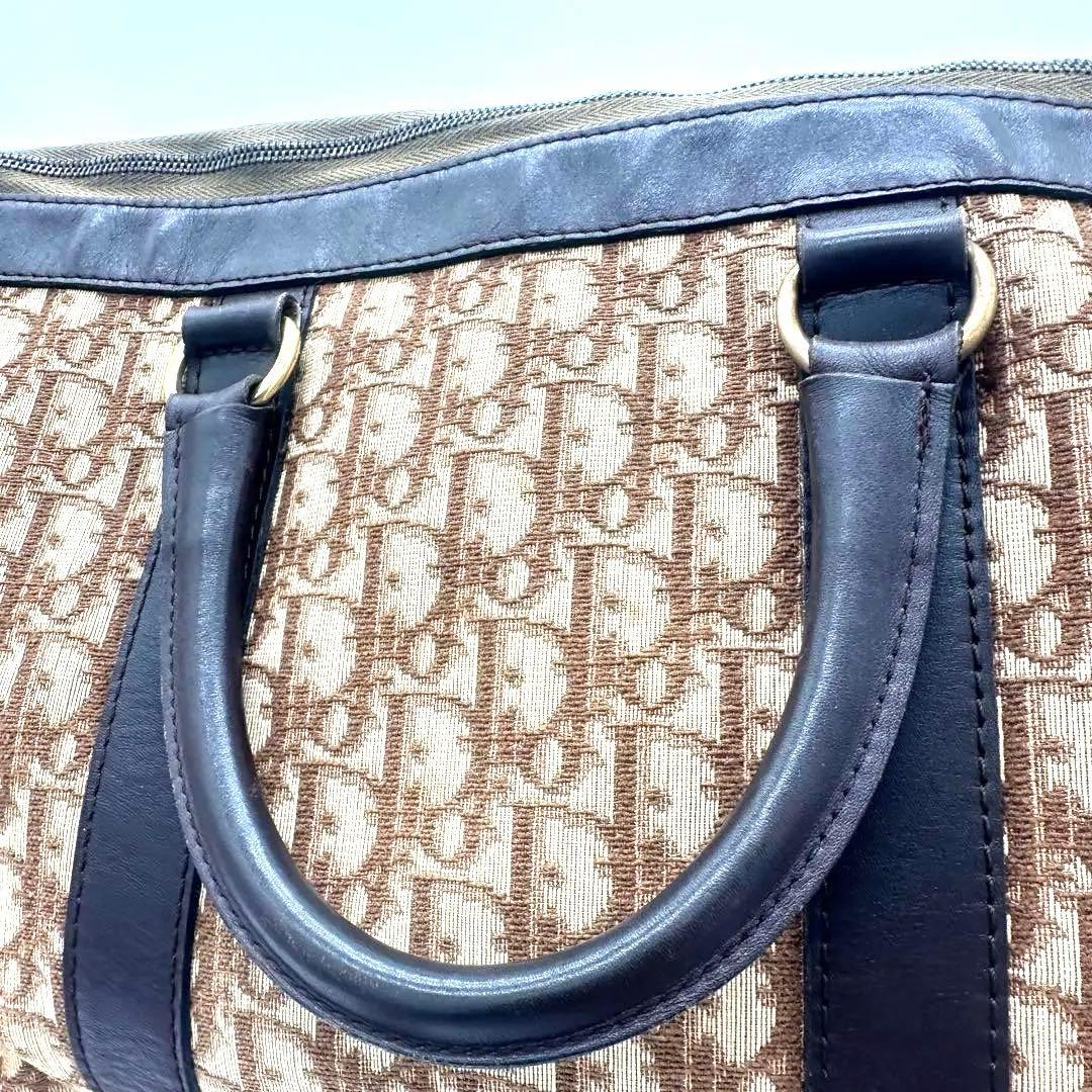 Christian Dior ボストンバッグ モノグラム ブラウン