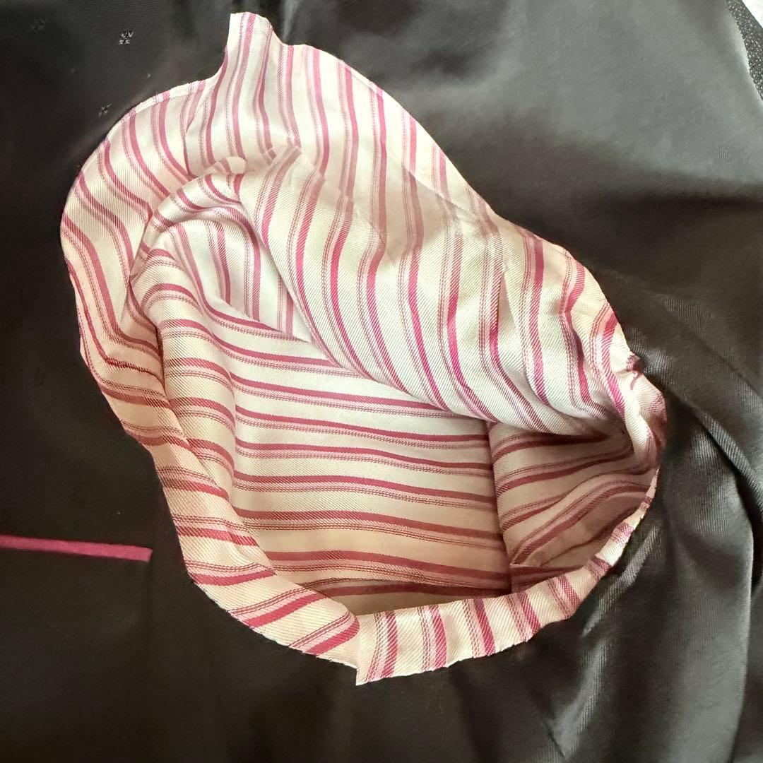 美品✨15号 HILTON セットアップ スーツ ダークグレーチェック洋服の青山