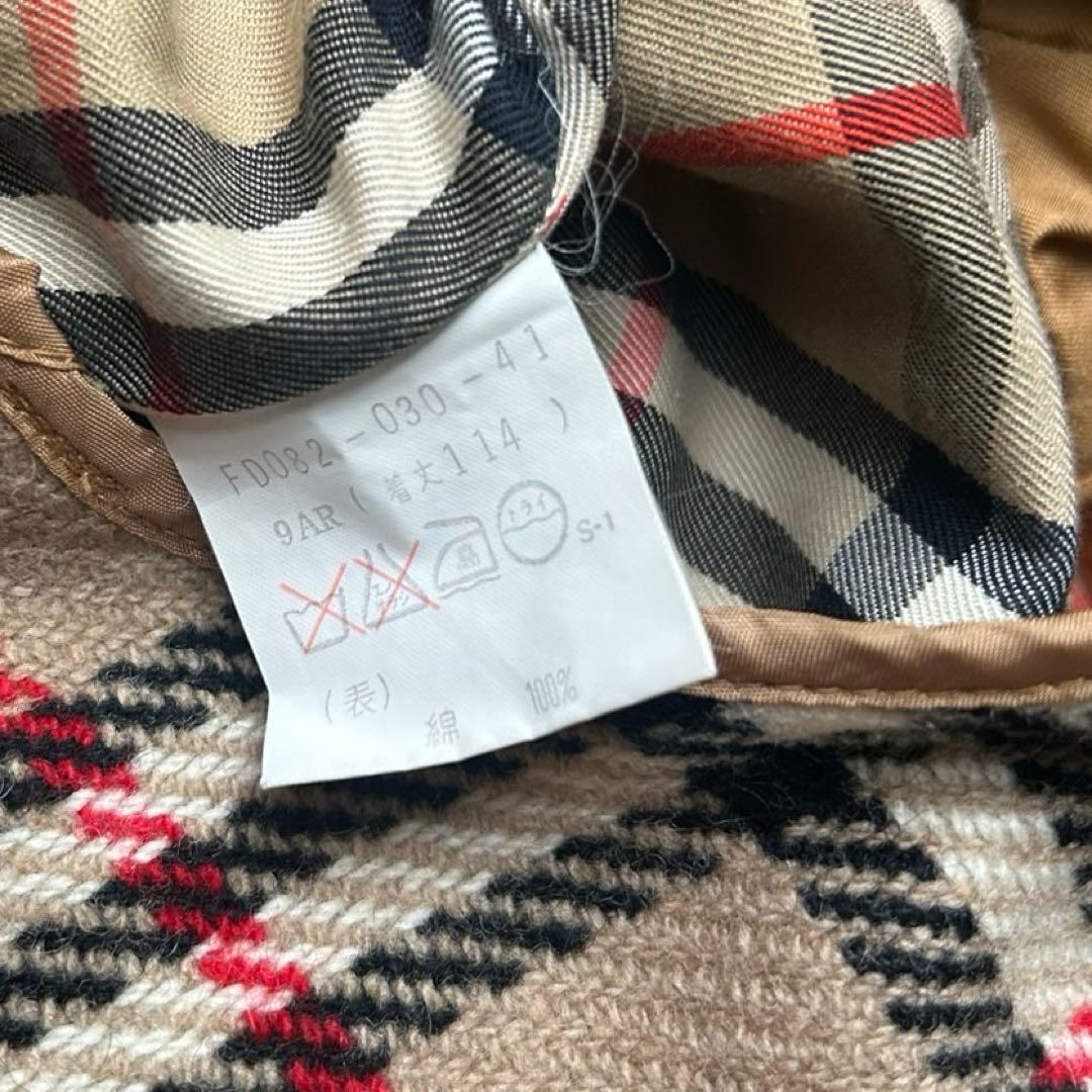 美品 バーバリー トレンチコート ノバチェック 着丈114 ベルト ライナー付き