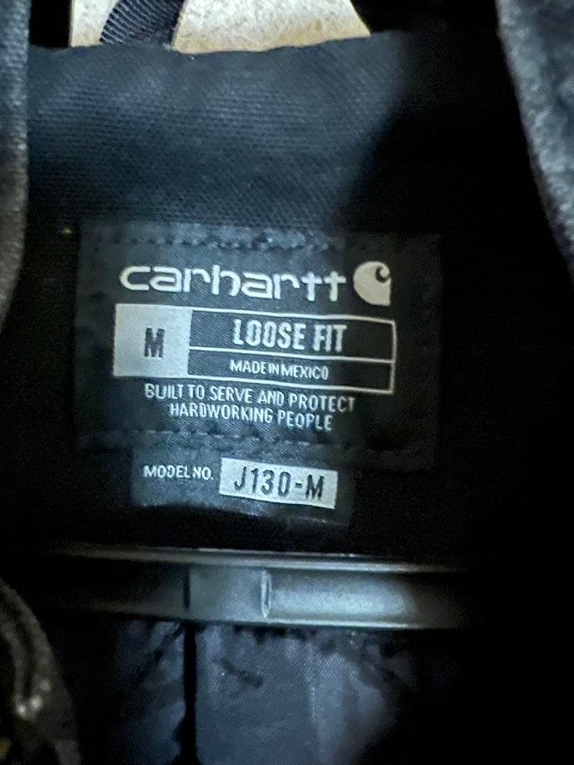 ヨ*シ様 carhartt ブラック アクティブジャケットM US企画